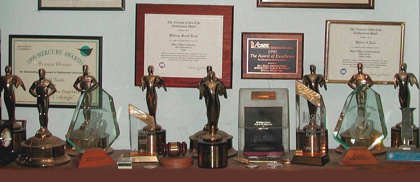 Awards in television and commercials from over the years